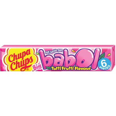 Chupa Chups Big babol tutti frutti, 20x27,6g – Zbozi.Blesk.cz