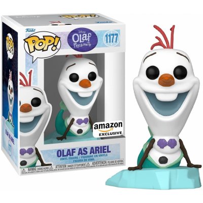 Funko Pop! 1177 Disney Olaf Present Olaf as Ariel – Zbozi.Blesk.cz