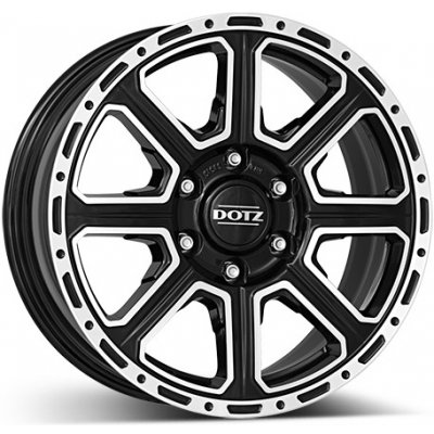 DOTZ 4x4 8x17 6x139,7 ET30 Black polished – Hledejceny.cz
