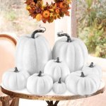 Benjia umělé dýně, podzimní dekorace 8 ks – Hledejceny.cz