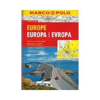 Evropa-Europa atlas-spirála MD 1:800T