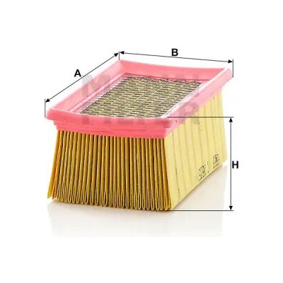 MANN FILTER Vzduchový filtr C 1635 – Hledejceny.cz