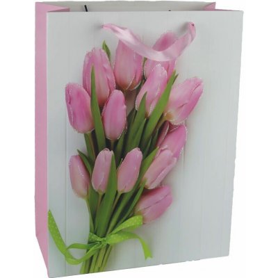Taška papírová dárková tulipány A0372/4 – Zbozi.Blesk.cz