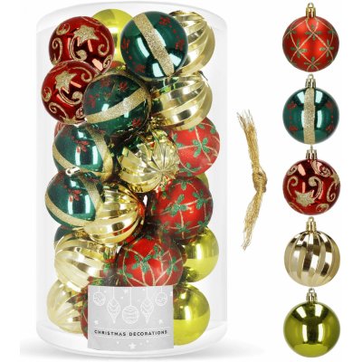 Springos CA1162 VÁNOČNÍ KOULE 6 CM 30 KS. – Hledejceny.cz