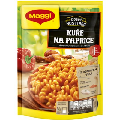 Maggi Dobrý Hostinec Kuře na paprice pikant Těstoviny s omáčkou 146 g