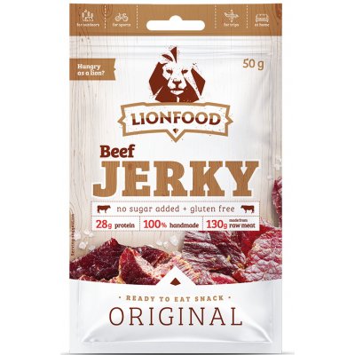 Lionfood Beef Jerky Original 25 g