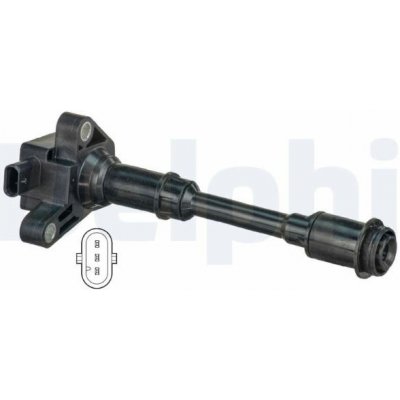 Zapalovací cívka DELPHI GN10644-12B1 – Zboží Mobilmania