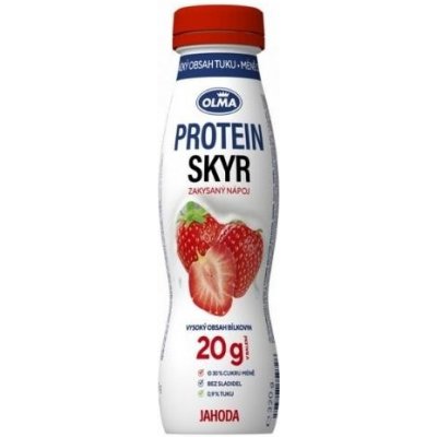 Olma Protein Skyr nápoj jahoda 320 g – Zboží Dáma