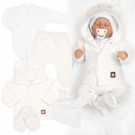 Baby Nellys Pletená sada oblečení pro miminko Star 5D modrá – Zbozi.Blesk.cz