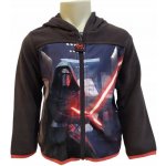 Sun City Star Wars fleece mikina na zip s kapucou modrá – Zboží Dáma