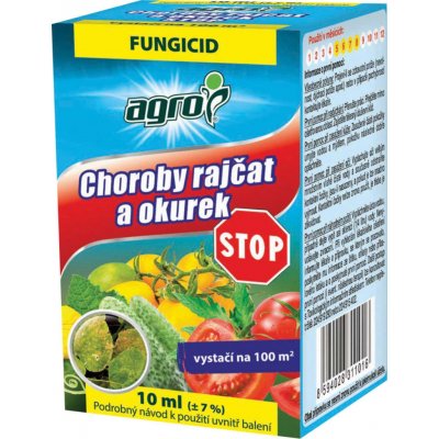 Agro Choroby rajčat a okurek STOP 10 ml – Zboží Mobilmania
