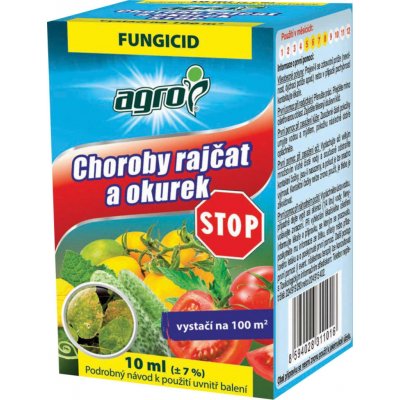 Agro Choroby rajčat a okurek STOP 10 ml – Zbozi.Blesk.cz