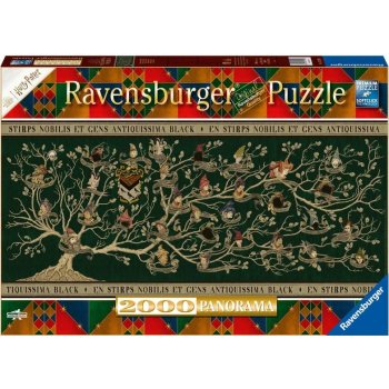 Ravensburger Panorama Harry Potter Rodokmen 2000 dílků