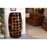 LuxD Regál na víno Eisley 99 cm borovice – HobbyKompas.cz