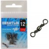 Rybářská karabinka a obratlík Giants Fishing Obratlík Barrel Swivel vel.12 10ks