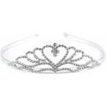 Prima-obchod Štrasová čelenka / korunka do vlasů, barva 1 crystal čelenka – Zboží Dáma