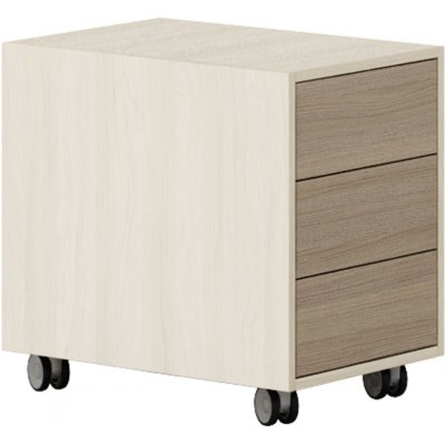 Plan Layers 3 zásuvky 400x600x575mm dub přírodní / dub mořený – Hledejceny.cz
