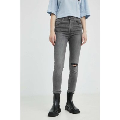 Levi's Mile High Super Skinny dámské džíny high waist 22791.0224 šedá – Zbozi.Blesk.cz