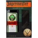 Jägermeister Party Pack 35% 1,75 l (dárkové balení pumpička 2 panáky)
