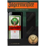 Jägermeister Party Pack 35% 1,75 l (dárkové balení pumpička 2 panáky) – Zboží Mobilmania