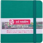 Talens Art Creation Sketchbook v pevné vazbě Forest Green 12 x 12 – Zboží Dáma