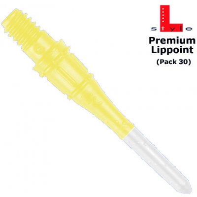 L-Style hroty Premium LipPoint Two Tone Yellow & White Soft 30 Ks – Zboží Dáma