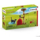 Schleich 42501 Škrabadlo s kočkou a koťátky