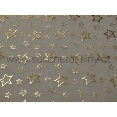 susenerostliny.cz vánoční organza A2 zlatá 36cm x 10y – Hledejceny.cz