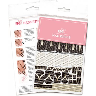 E.Mi Vodolepka Naildress Slider Design 13 Luxe print – Zboží Mobilmania