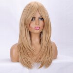 Paruka Roxana s ofinou na obě strany mandlová blond – Zboží Dáma