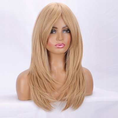 Paruka Roxana s ofinou na obě strany mandlová blond – Zboží Dáma