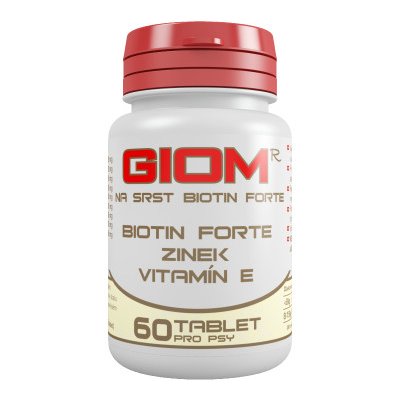 GIOM ERA Forte na Srst biotin 60 tbl – Zbozi.Blesk.cz