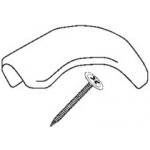 BMI Bramac Classic Protector Plus Hřebenáč rozdělovací s vrutem červenohnědá – Zbozi.Blesk.cz