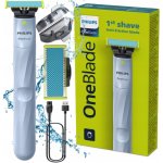 Philips OneBlade First Shave QP1324/20 blankytně modrá – Zbozi.Blesk.cz