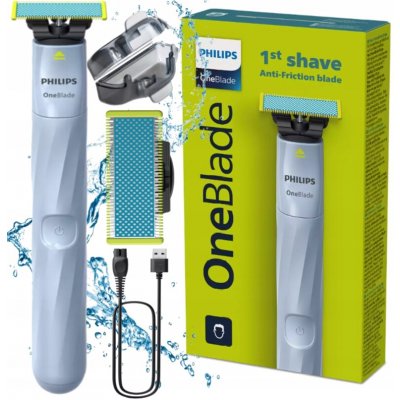 Philips OneBlade First Shave QP1324/20 blankytně modrá – Zbozi.Blesk.cz