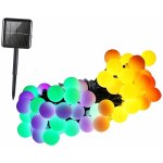 Verk 12297 Solární dekorační řetěz girlanda 40 LED 690 cm Multicolor – Hledejceny.cz