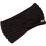 Pletená čelenka s uzlem PLETEX L462 Barva: Černá – Zboží Dáma