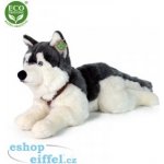 Eco-Friendly Rappa pes husky s obojkem ležící 60 cm – Sleviste.cz