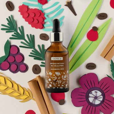 Caltha kosmetika intenzivní olej na celulitidu hloubková péče 100 ml – Sleviste.cz