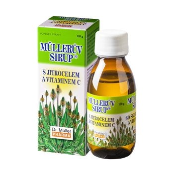 Müllerův sirup s jitrocelem a vitaminem C 130 g