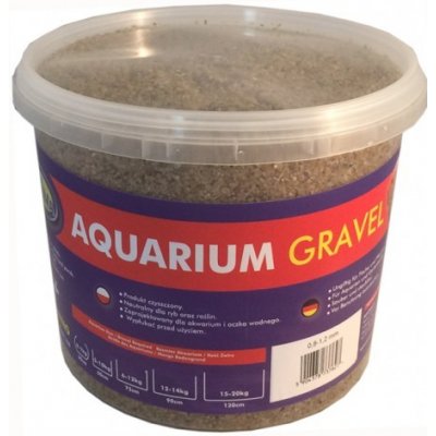 AQUA NOVA Přírodní říční písek 0,8-1,2mm 5kg – HobbyKompas.cz