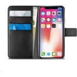 Pouzdro Puro flipové Wallet s přihrádkou na kartu iPhone Xs Max 6.5" černé – Hledejceny.cz