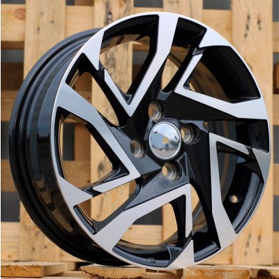 Racing Line I5418 5,5x15 4x100 ET45 black polished – Hledejceny.cz