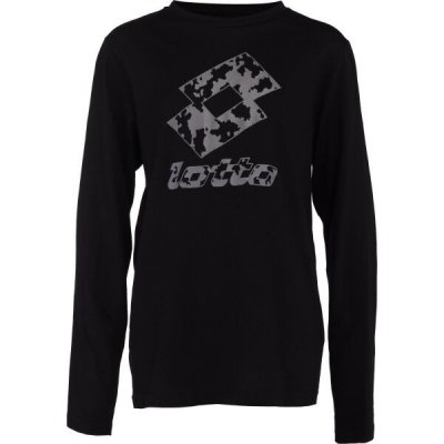 Lotto SMART IV LONG SLEEVE TEE Chlapecké tričko černá – Sleviste.cz