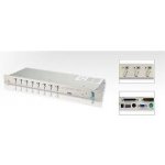 Aten CS-1008 KVM přepínač 8-port KVM AT+PS/2, audio, OSD, rack 19 – Zboží Živě