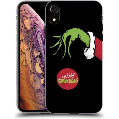 Picasee silikonové Apple iPhone XR - Grinch černé – Zboží Mobilmania