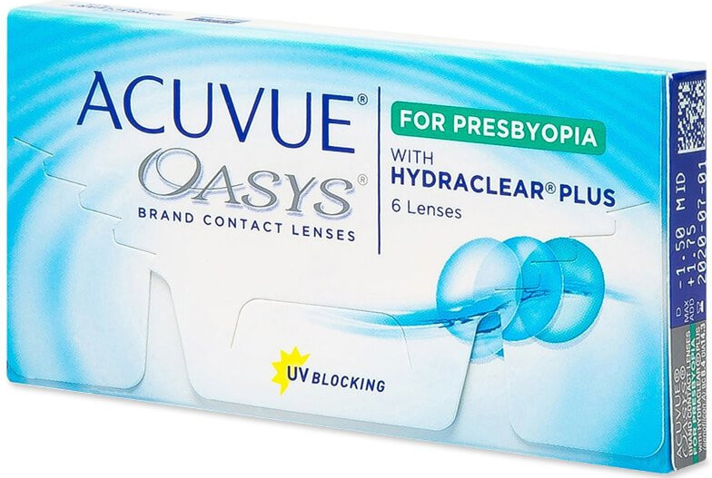 Johnson & Johnson Acuvue Oasys for Presbyopia 6 čoček