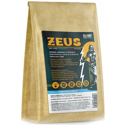 CzechCBD Zeus konopná bylinná směs s CBD 50 g