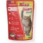 Miau Miau Adult Beef 100 g – Zboží Mobilmania