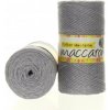 Příze Maccaroni Cotton Macrame 49 - šedá